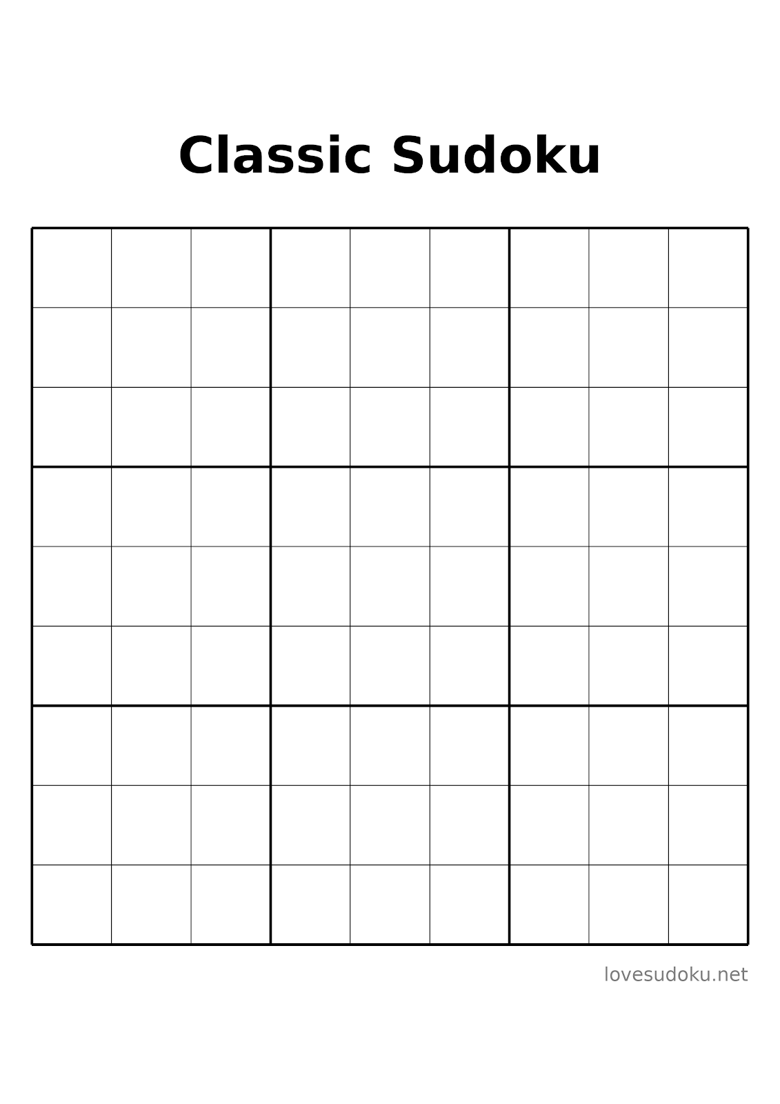 easy sudoku printable free